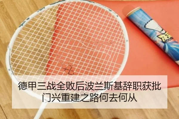 德甲三战全败后波兰斯基辞职获批 门兴重建之路何去何从